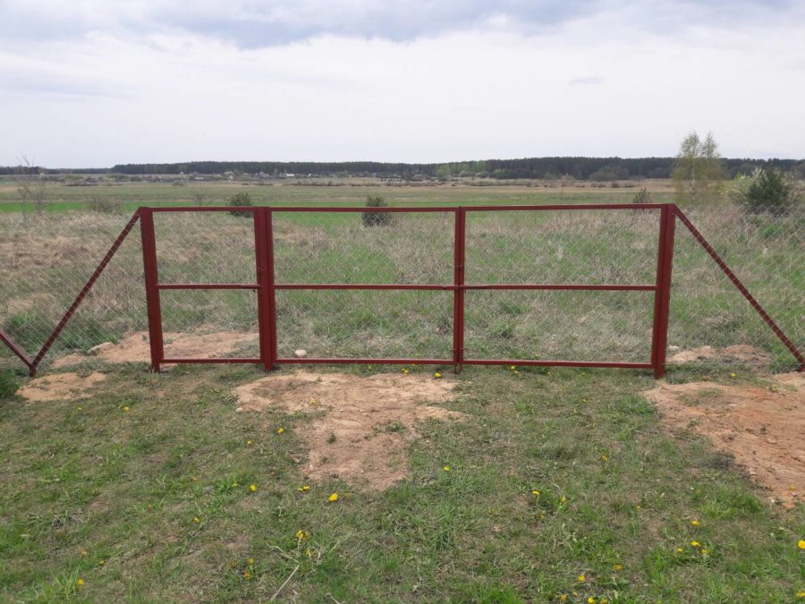 Забор из сетки рабицы 280м с воротами и калиткой фото6 в Луганске